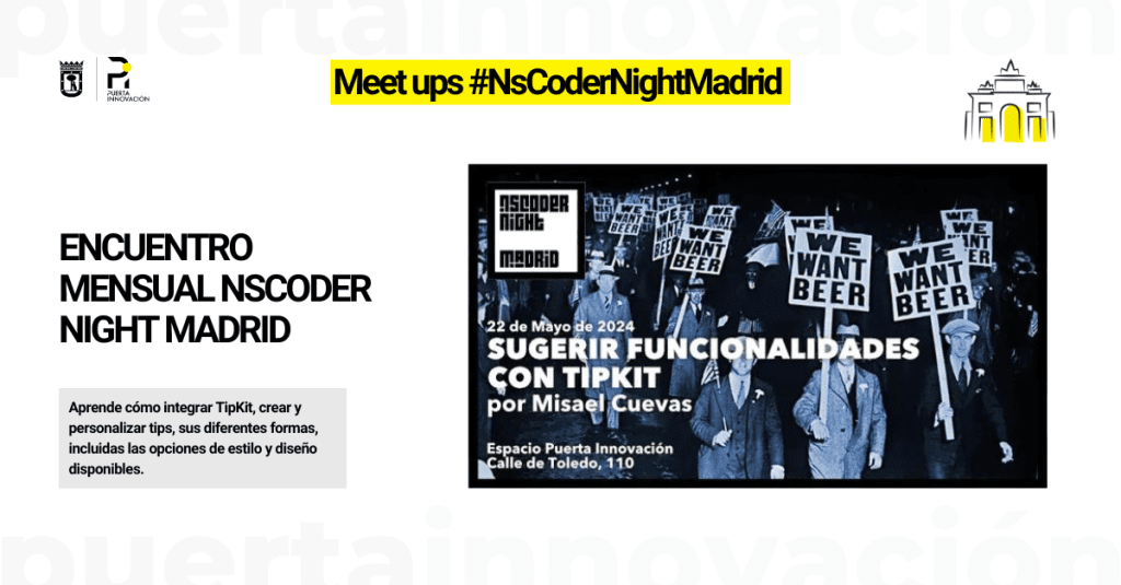 Meetup de NSCoder Night Madrid de mayo 2024