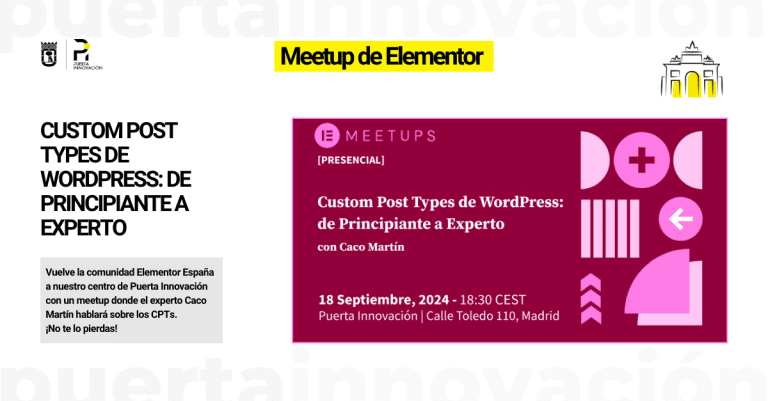 Meetup Elementor CPTS: de principiante a experto