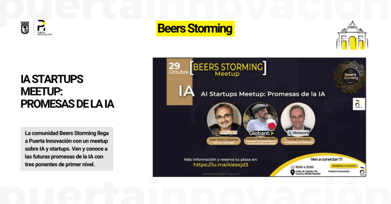 Meetup Beers Storming AI Startups Meetup: Promesas de la IA