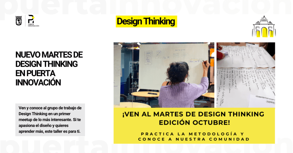 Ven y conoce al grupo de trabajo de Design Thinking en un primer meetup de lo más interesante. Si te apasiona el diseño y quieres aprender más, este taller es para ti.