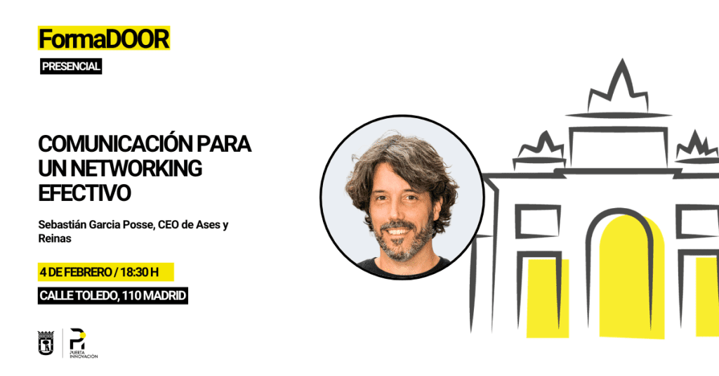 FormaDOOR | Comunicación para un networking efectivo con Sebastián Garcia Posse, CEO de Ases y Reinas