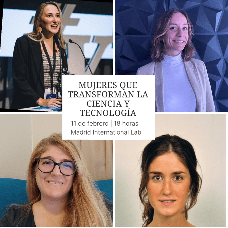 Ven al próximo evento sobre Mujeres que transforman la ciencia y la tecnología de la mano de Actúa UPM con cuatro ponentes STEM.