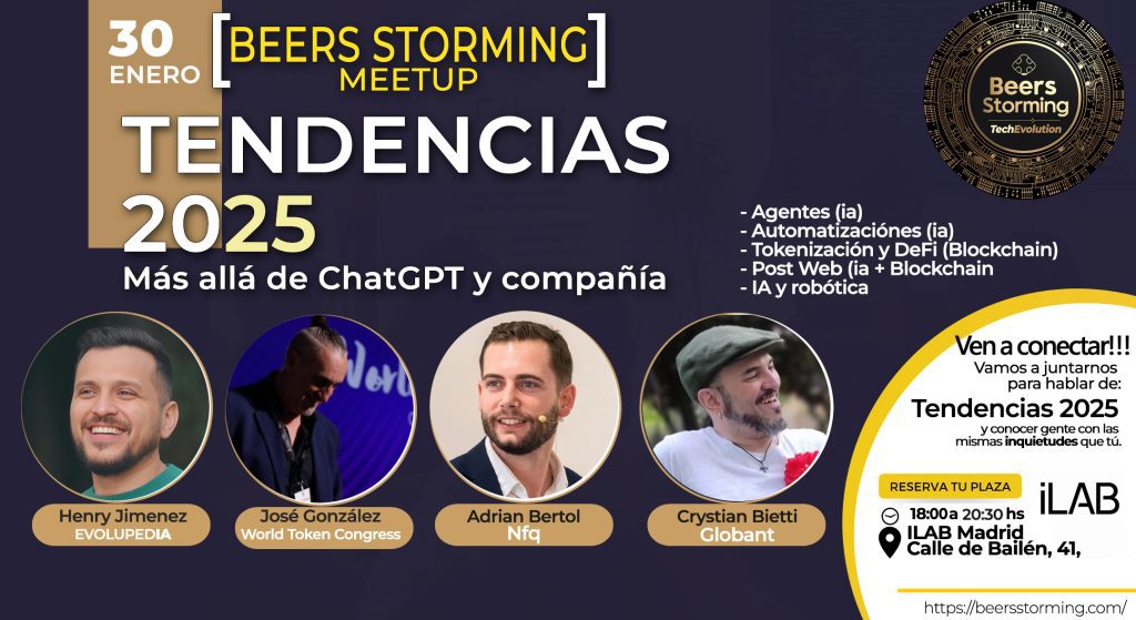 Prepárate para el primer gran evento del año en BeersStorming, donde exploraremos las tendencias tecnológicas que definirán el 2025